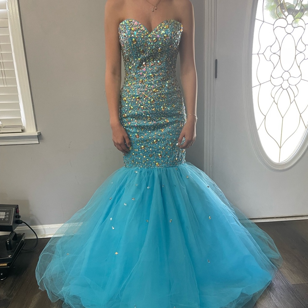 Sparkling Blue Dress